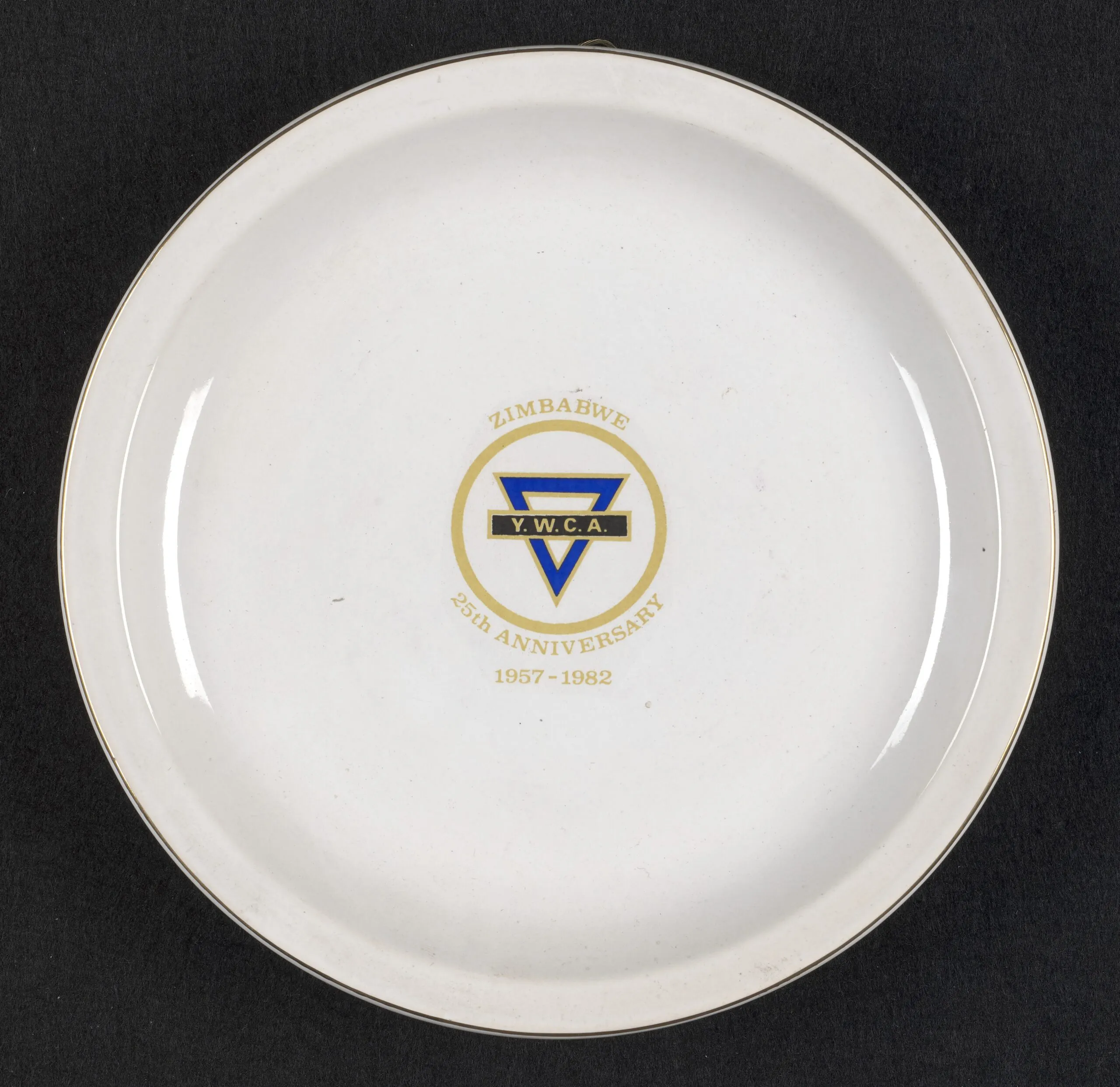Zimbabwe YWCA plate
